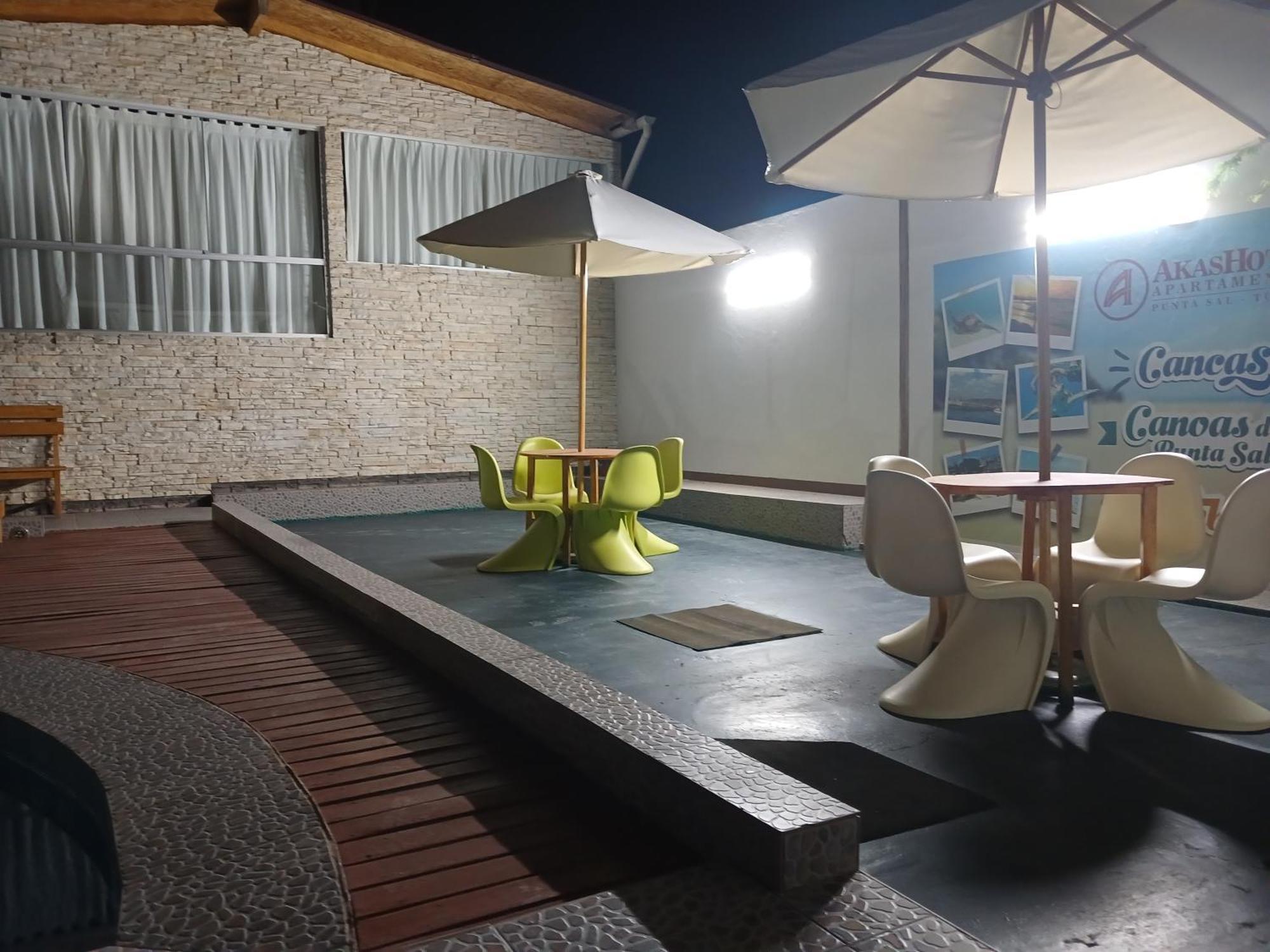 Akas Hotel Apartamentos Canoas de Punta Sal Buitenkant foto